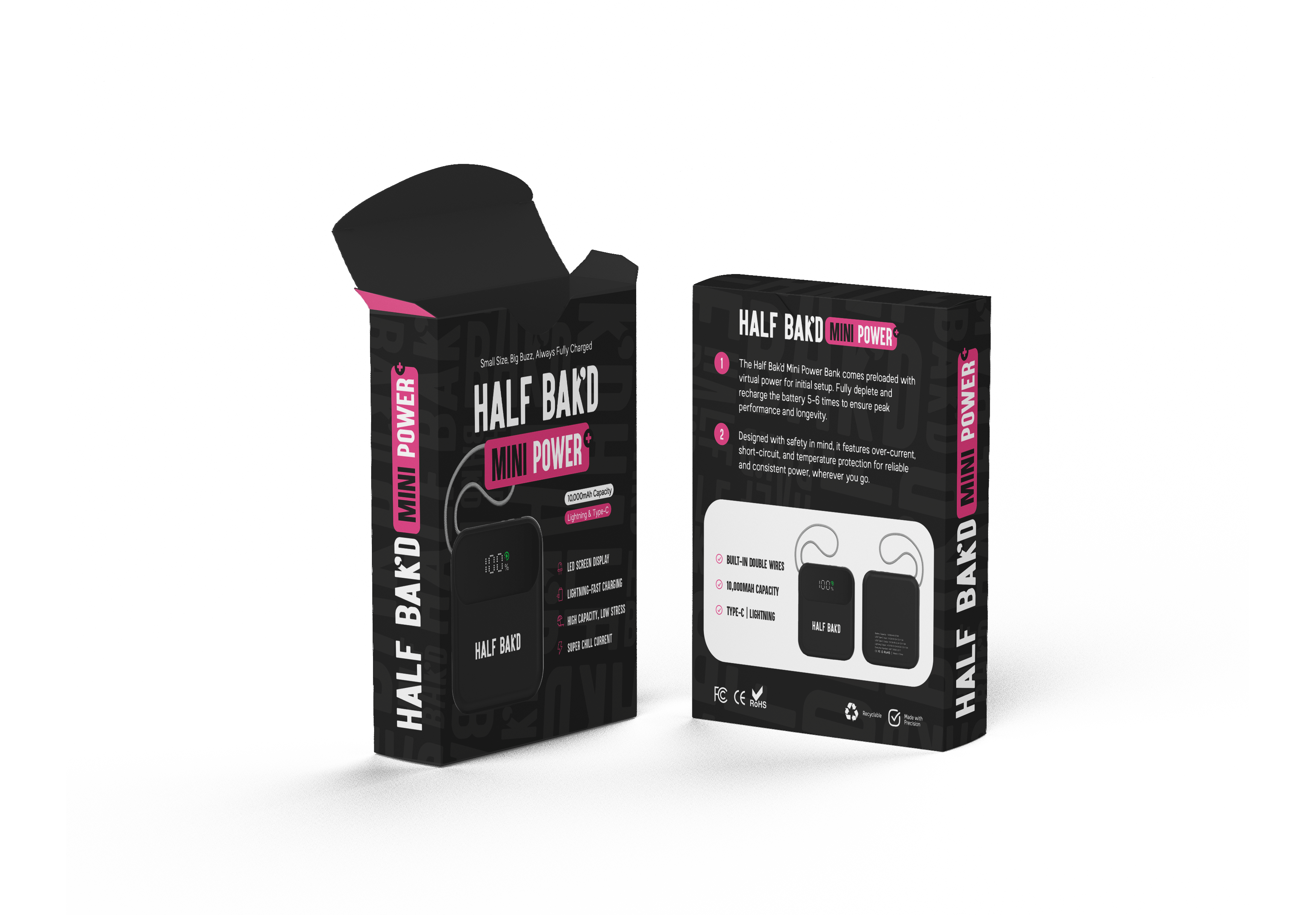 Battery Pack | 10,000mAh | HALF BAK&