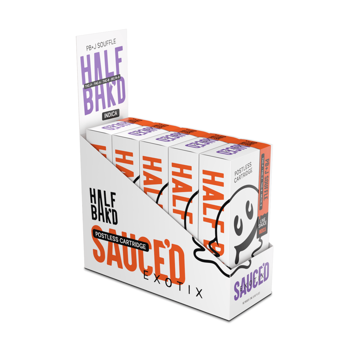 PB & J Souffle Cartridge - 5-Pack - CDU