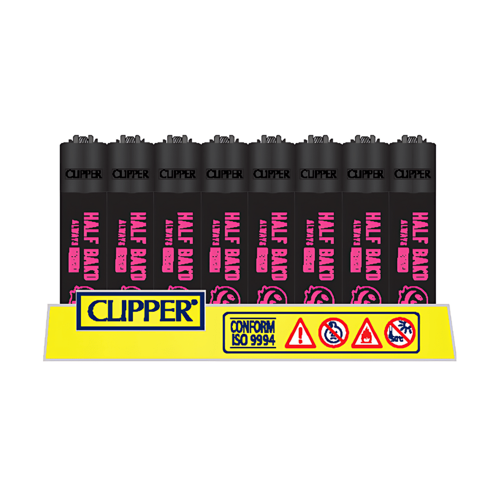 Clipper Lighter | 48 Pack | HALF BAK&