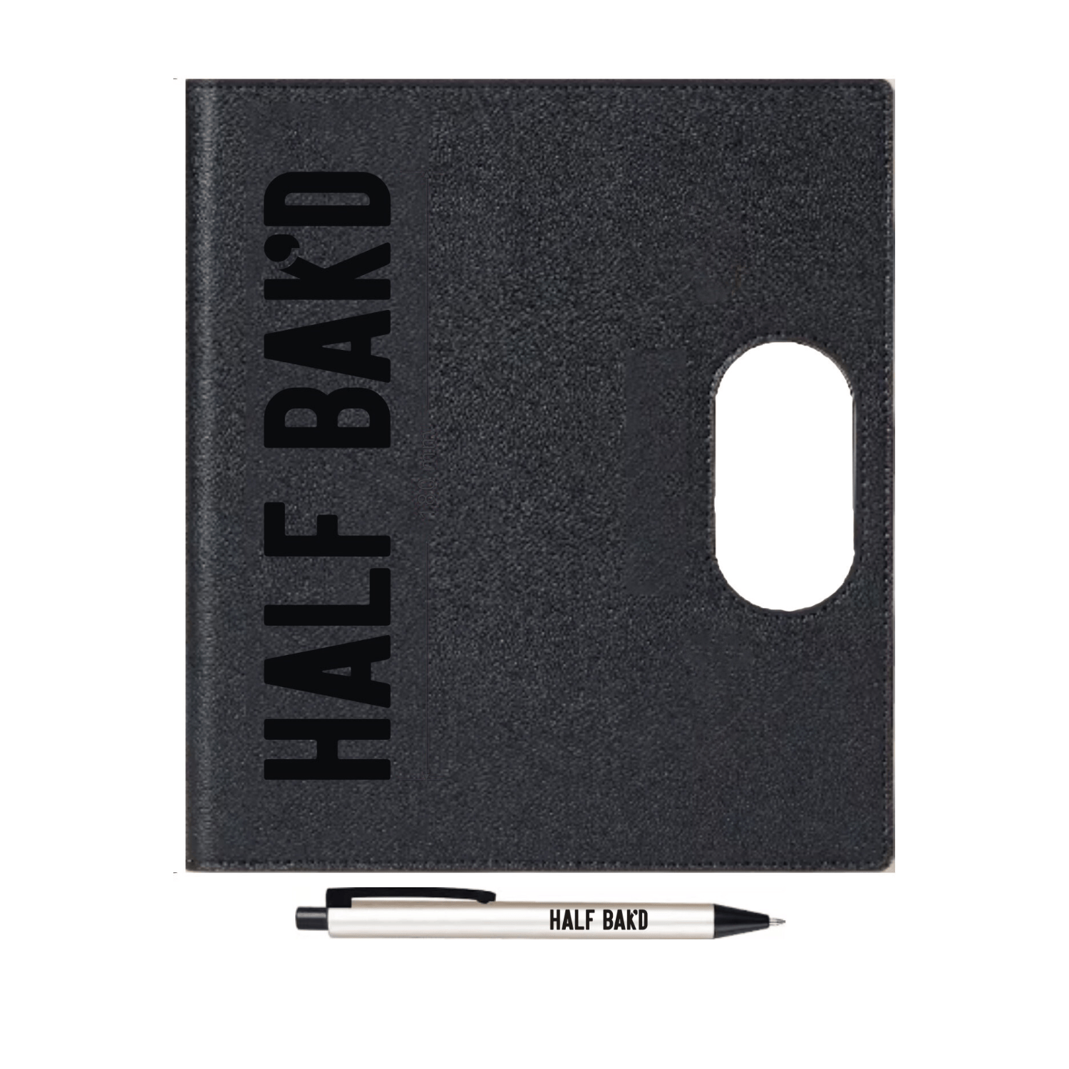 Notebook & Pen Set | Premium Leather | HALF BAK&