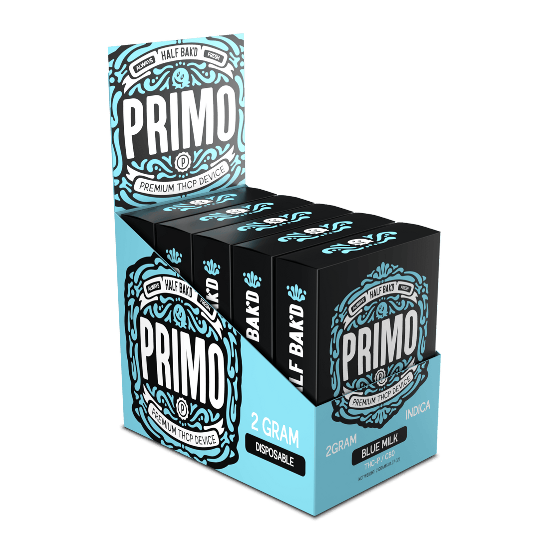 Blue Milk 2G Disposables - 5PK - CDU