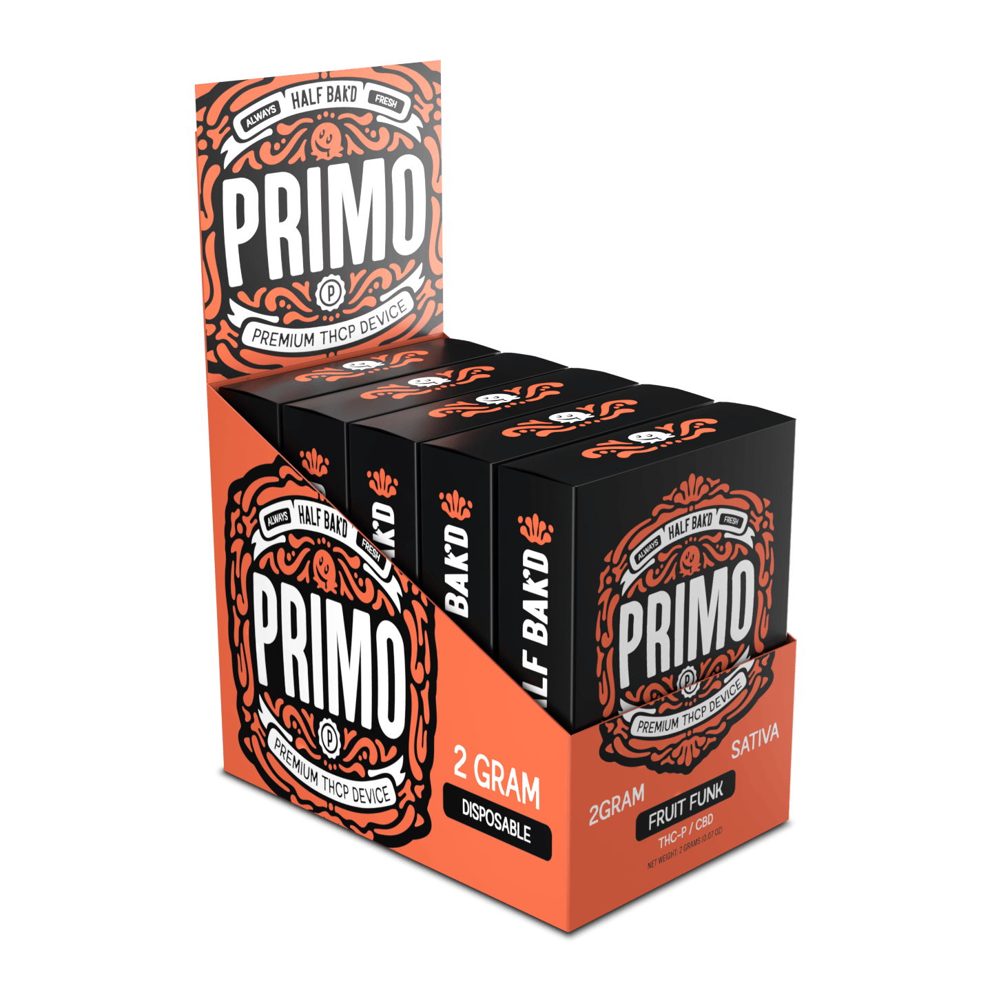 primo disposable vape Fruit Funk 2G Disposables - 5PK