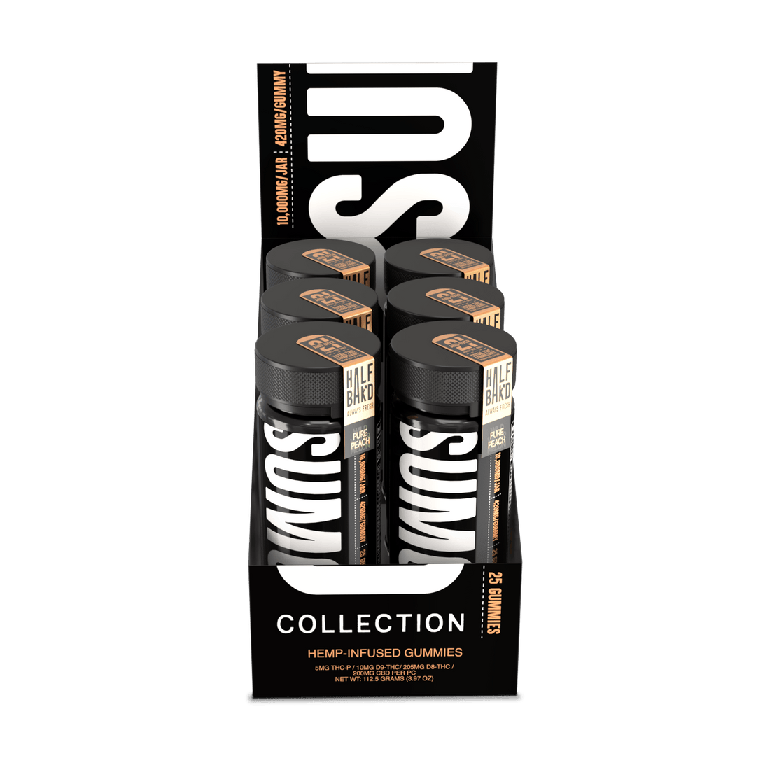 Pure Peach Sumo Gummies