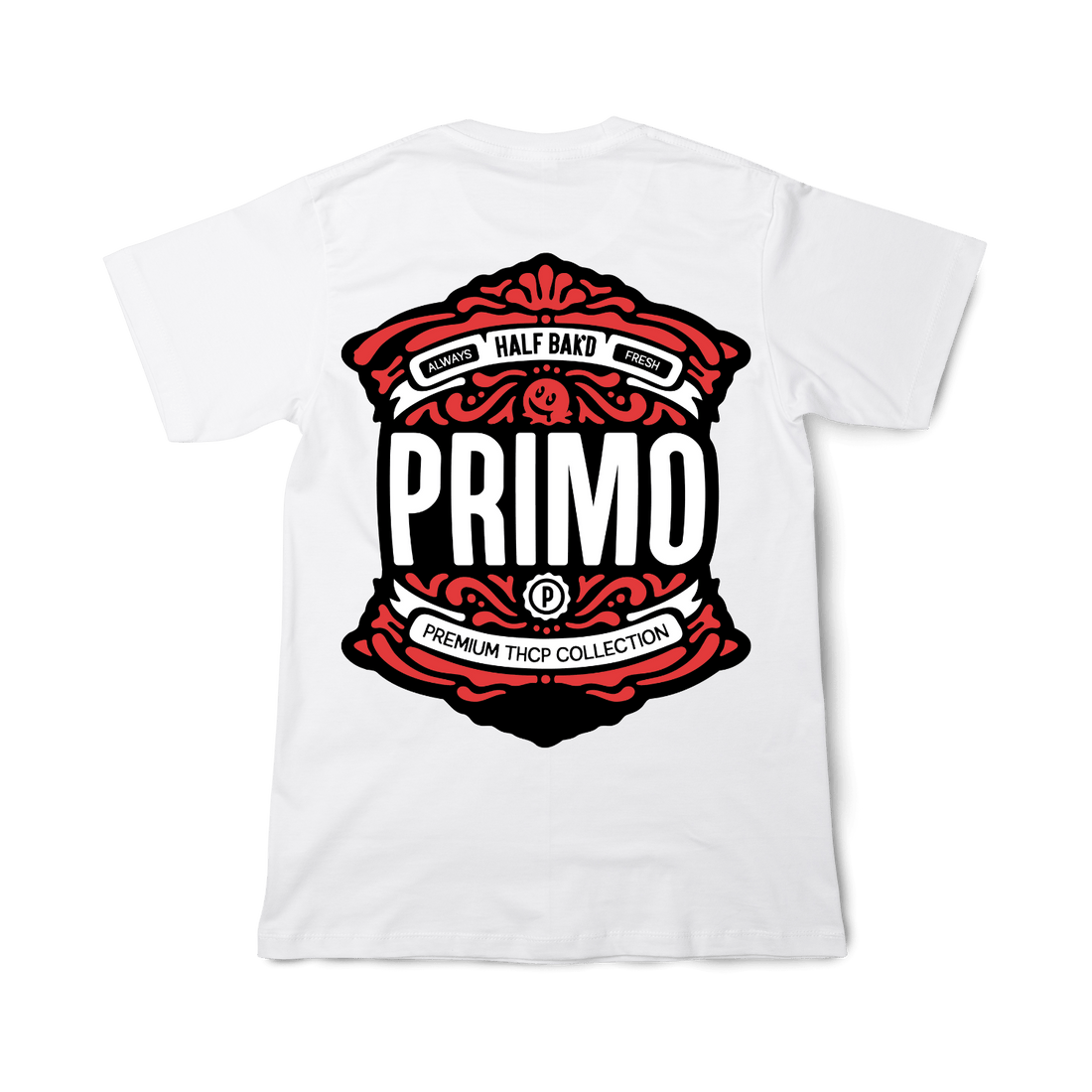 T-Shirts | Primo White | HALF BAK&