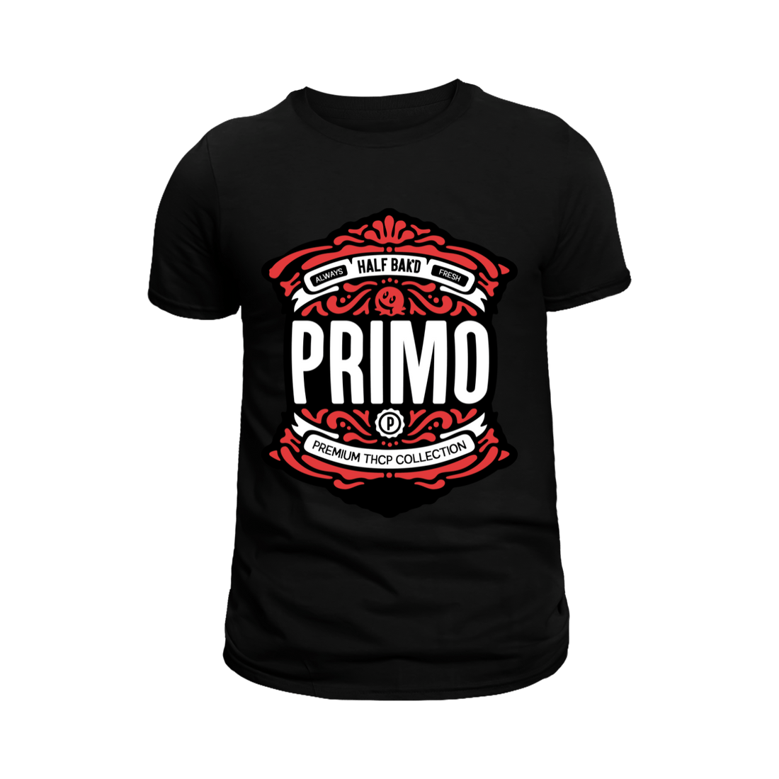 T-Shirts | Primo Black | HALF BAK&