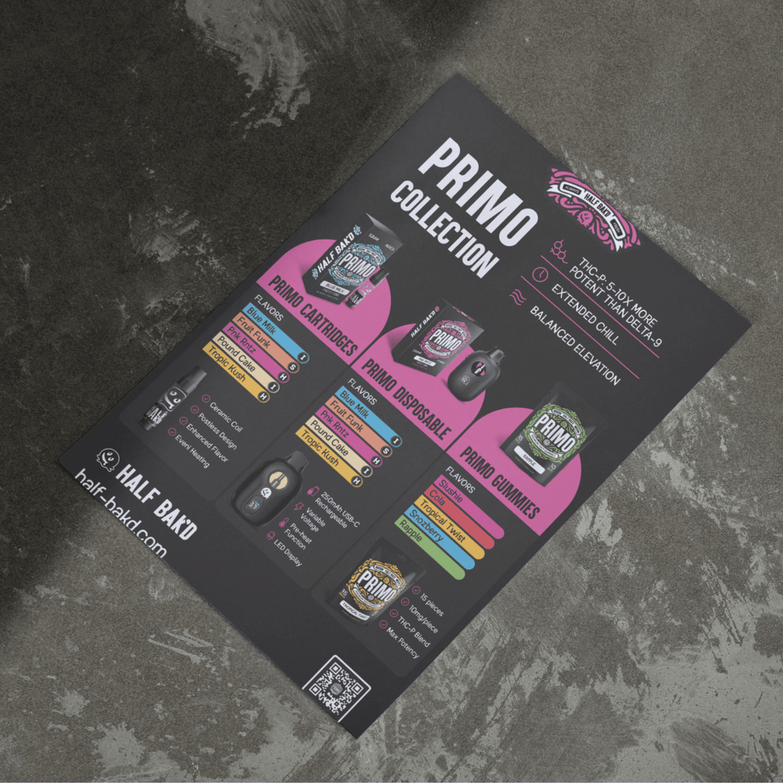 Flyers - Primo | HALF BAK&