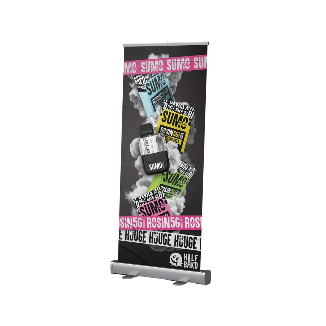 Retractable Banner | 33"X81" | SUMO Dispo