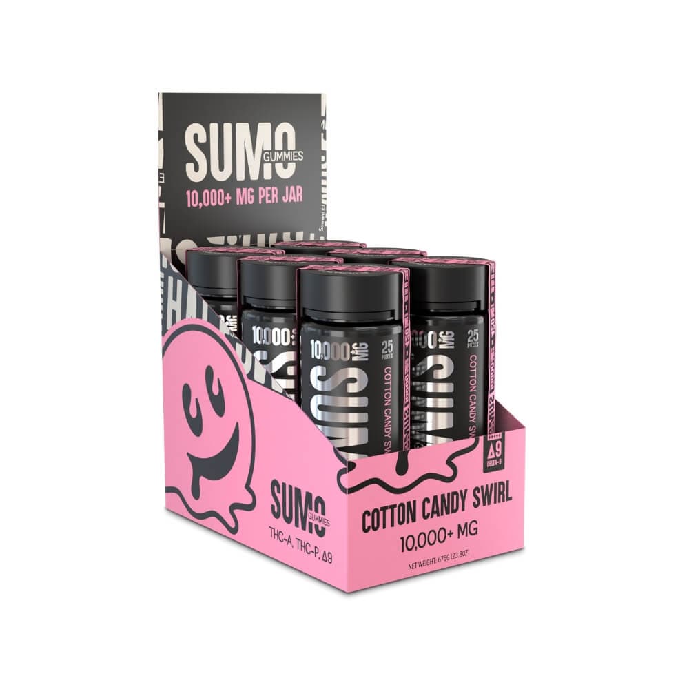 Cotton Candy Swirl Sumo Gummies