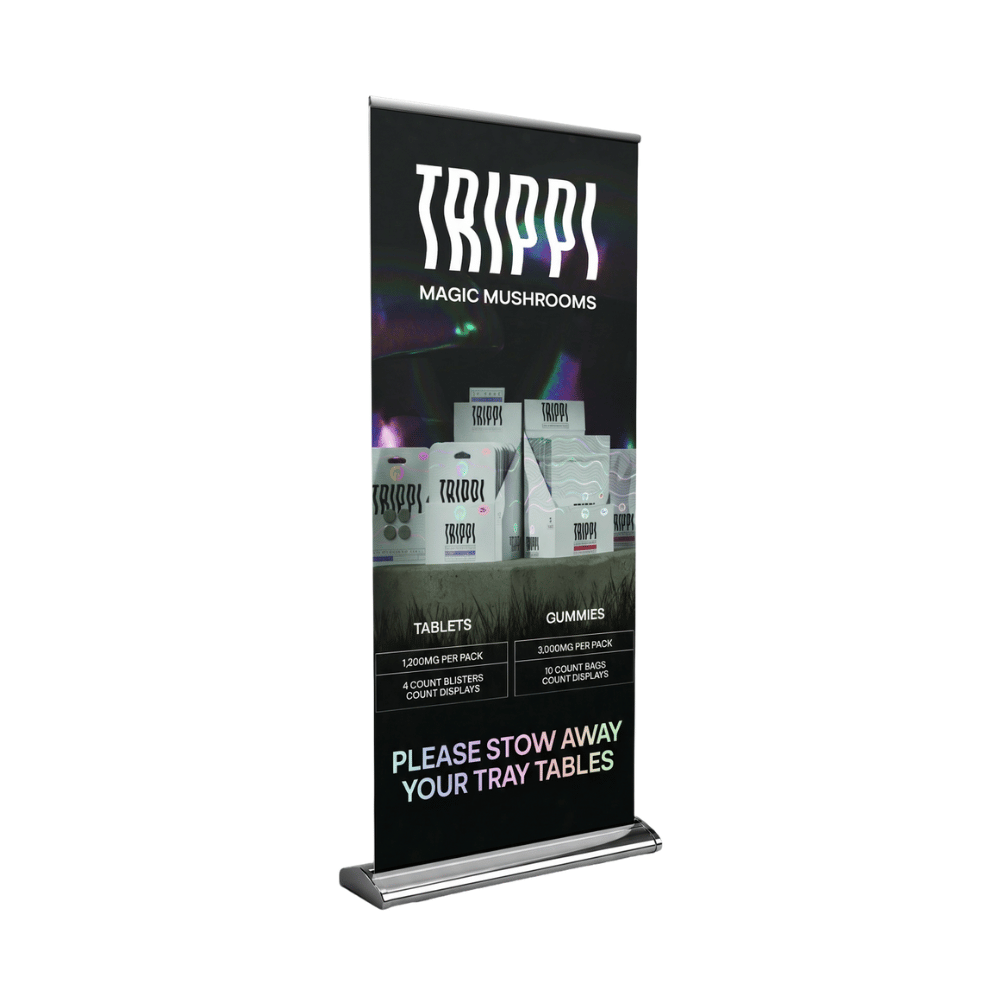 Retractable Banner | 33"X81" | Trippi