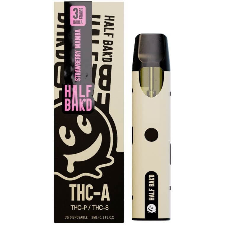 Strawberry Mamba - 3G THC-A Disposable (Indica)