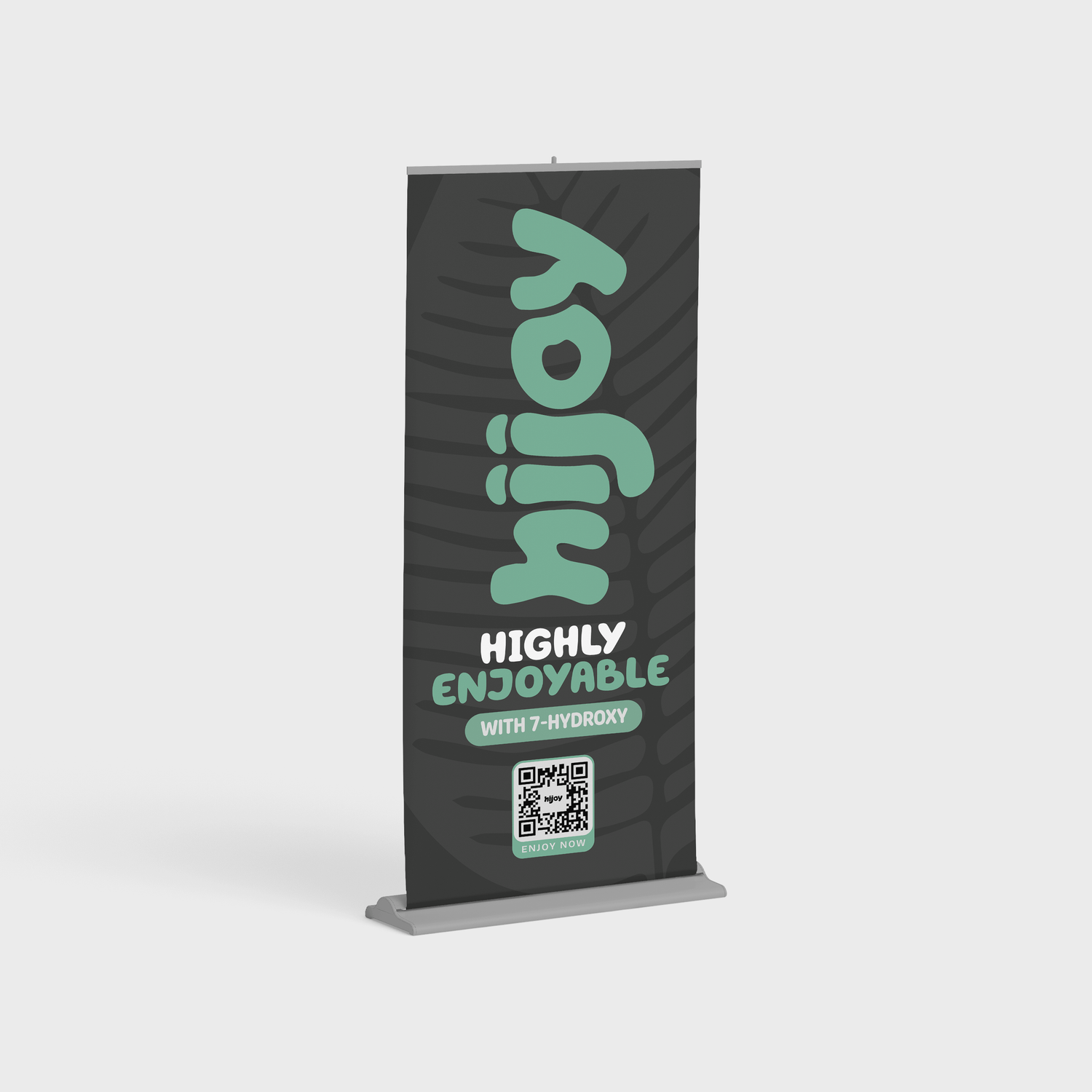 33&quot;X81&quot; Retractable Banner - HiJoy