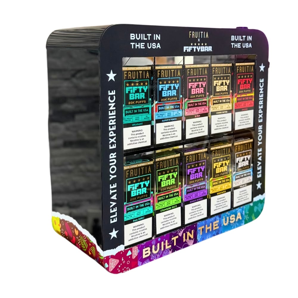 Acrylic Display | Standard | FRUITIA x Fifty Bar