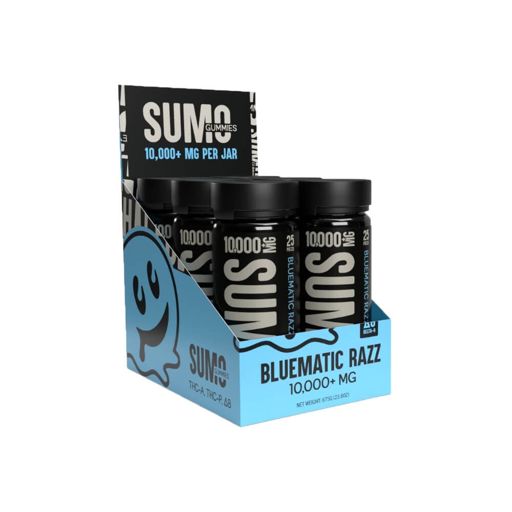 Bluematic Razz Sumo Gummies – Fresh Collective