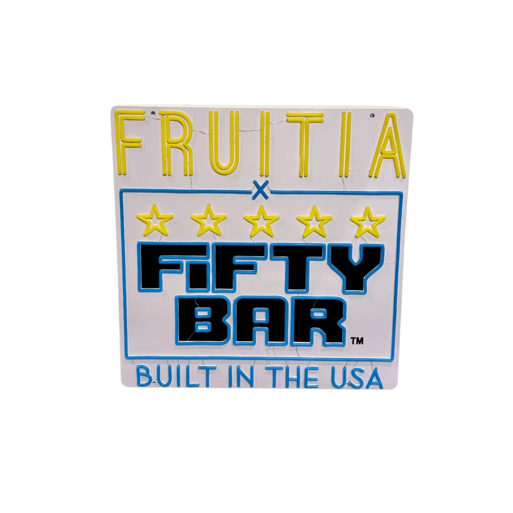 Neon Sign | Standard | FRUITIA x Fifty Bar