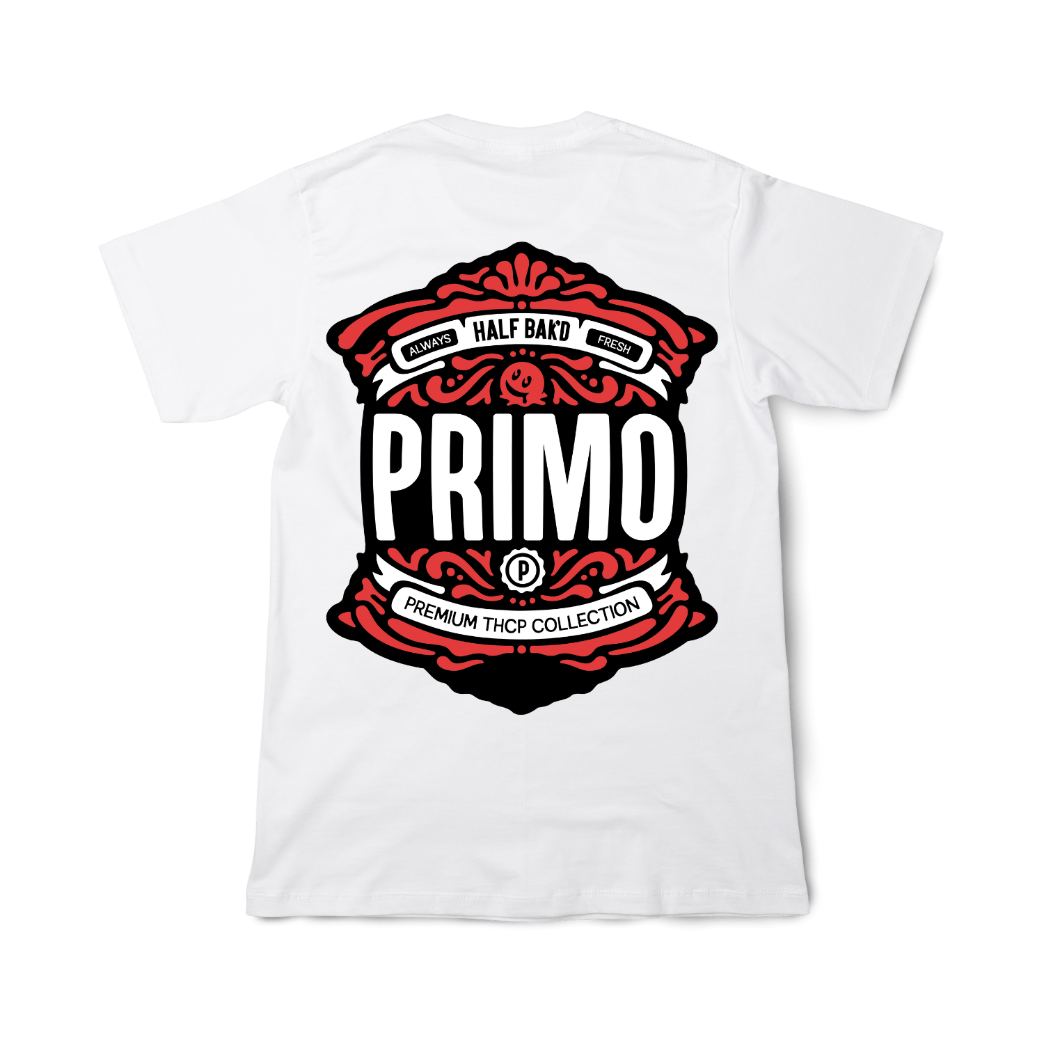 Primo T-Shirts - White - HALF BAK&