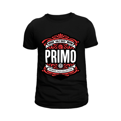 Primo T-Shirts - Black - HALF BAK&