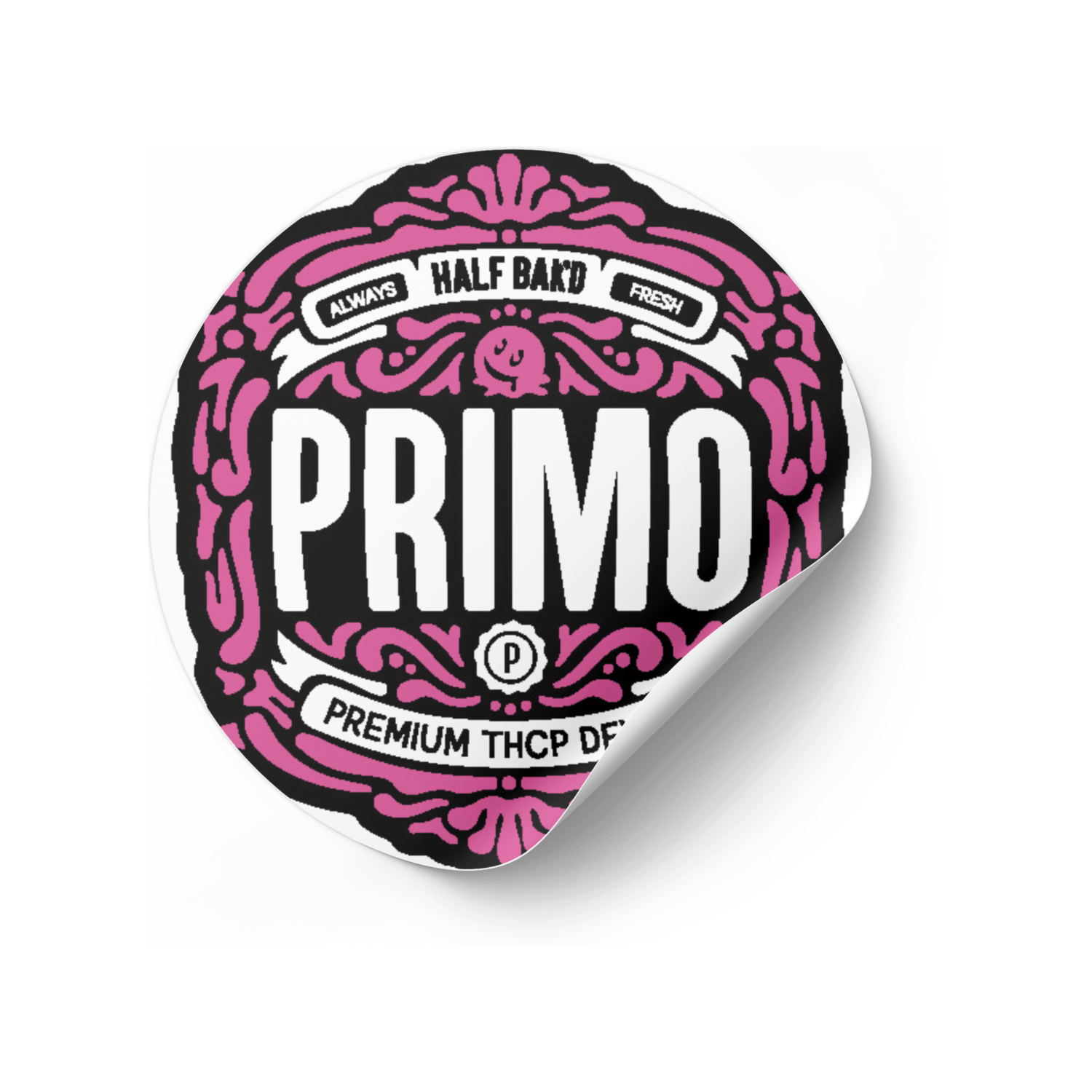 Primo Stickers 50CT - HALF BAK&