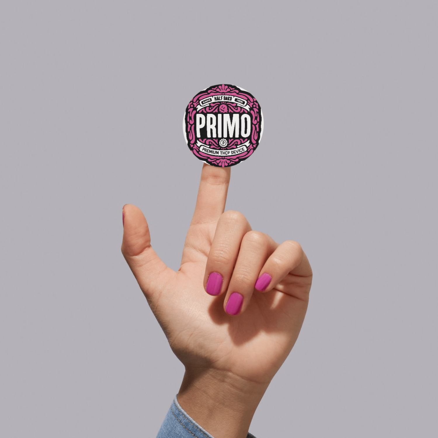 Primo Stickers 50CT - HALF BAK&