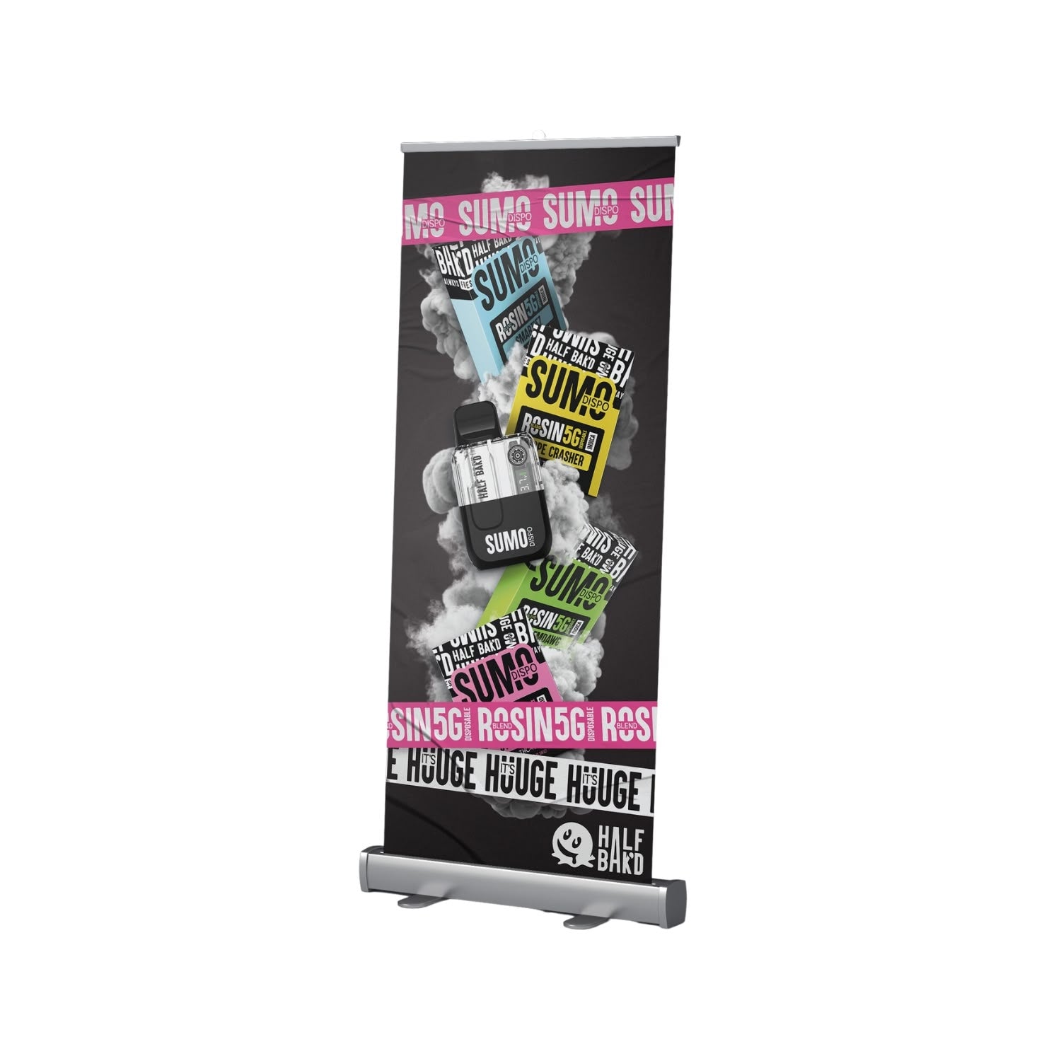 33&quot;X81&quot; Retractable Banner - SUMO Dispo