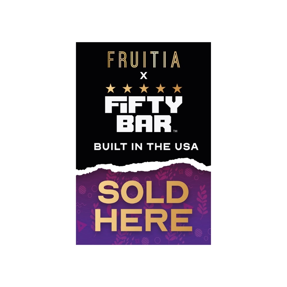 Window Decals | Standard | FRUITIA x Fifty Bar