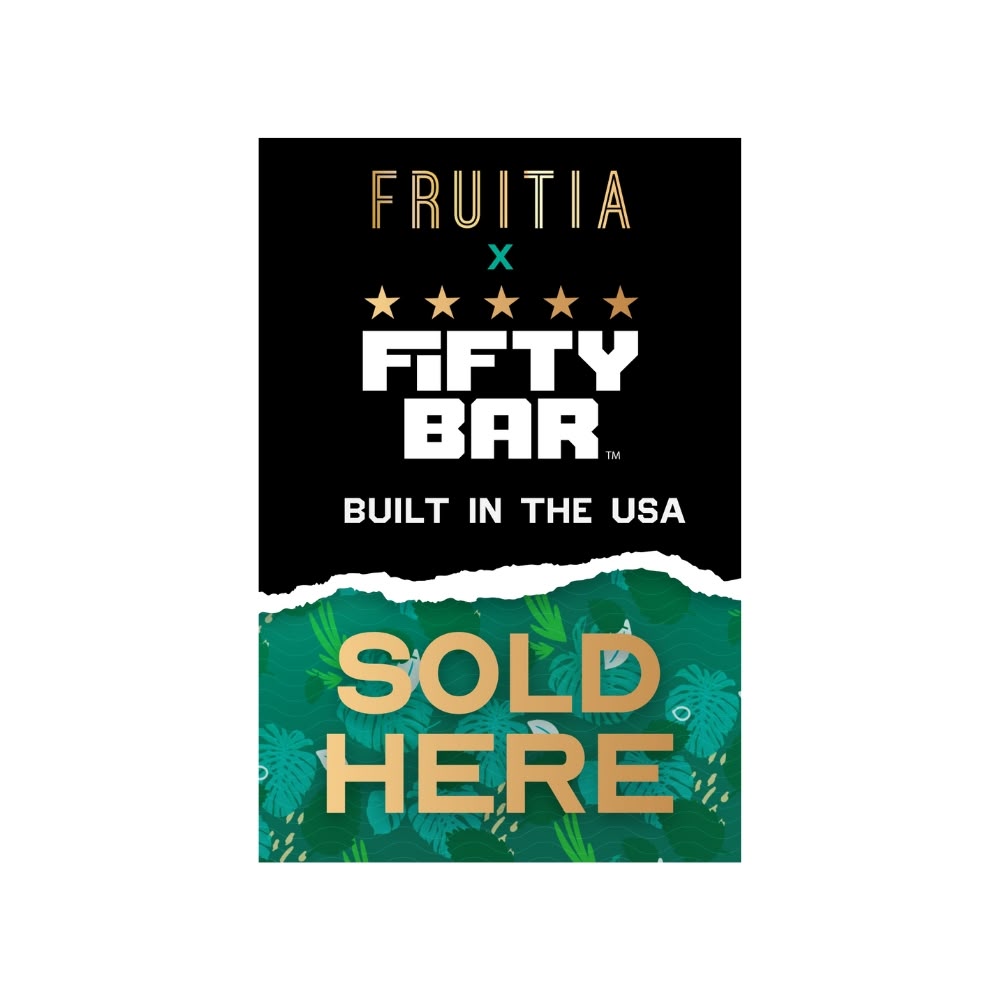 Window Decals | Standard | FRUITIA x Fifty Bar