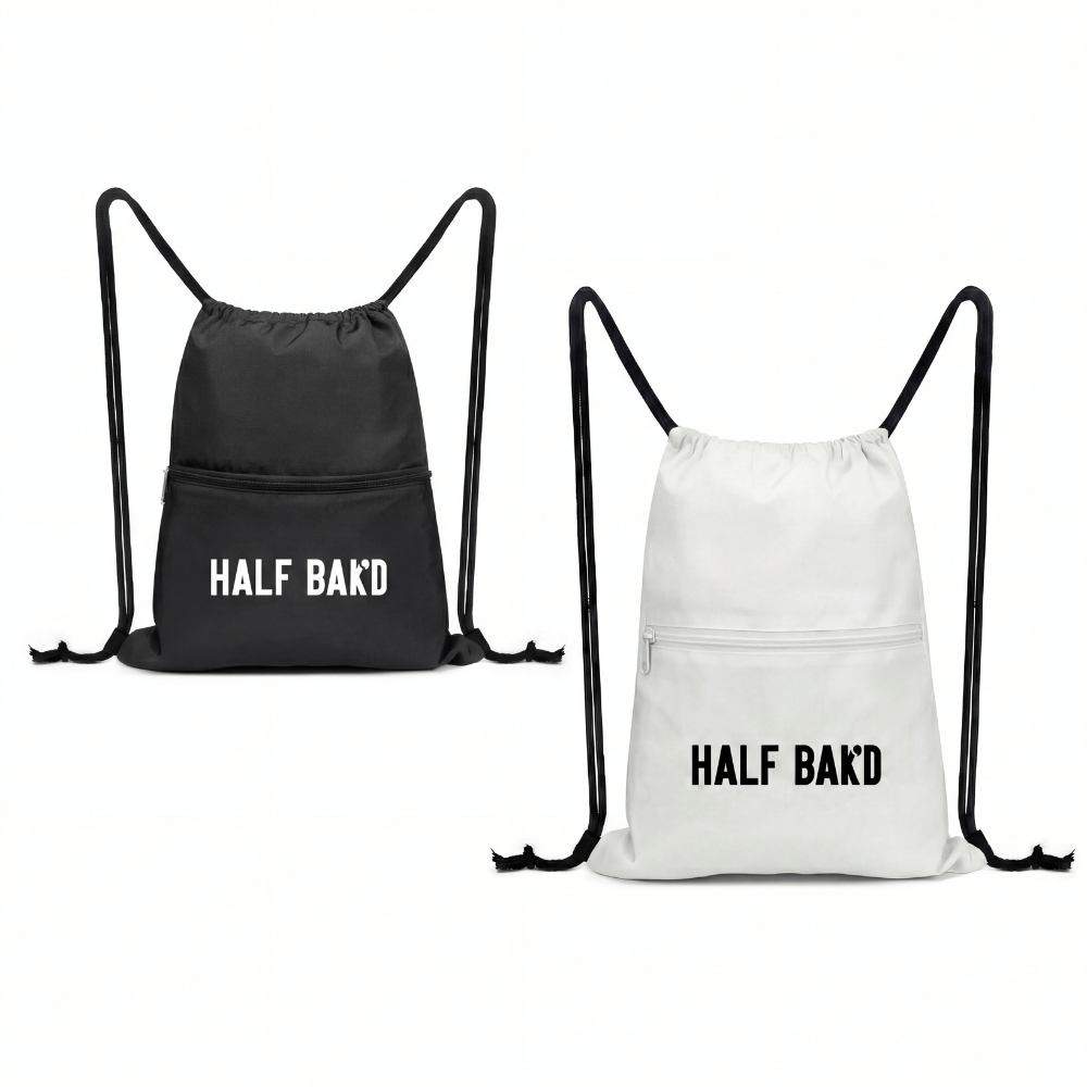 Backpack (Waterproof, Drawstring) - Half Bak&