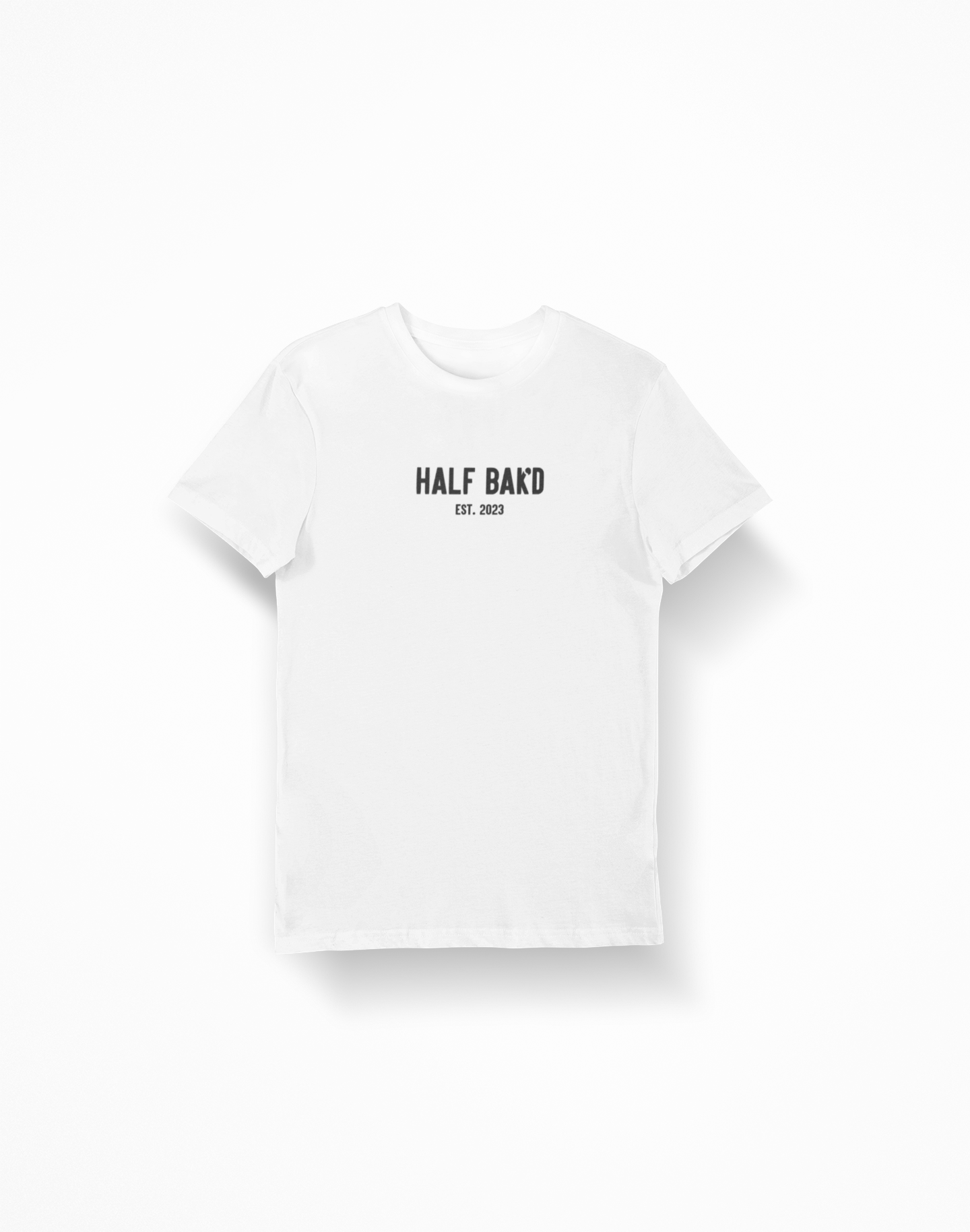 White T-Shirts - Winter 2024  - HALF BAK&