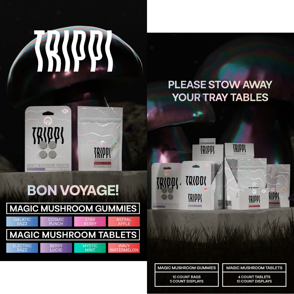 Flyers - Trippi Mushrooms - 25ct