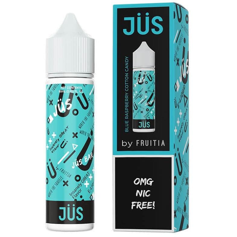 Blue Raspberry Cotton Candy 60mL - JUS by FRUITIA Fresh Collective Blue Raspberry Cotton Candy 60mL - JUS by FRUITIA Fresh Collective
